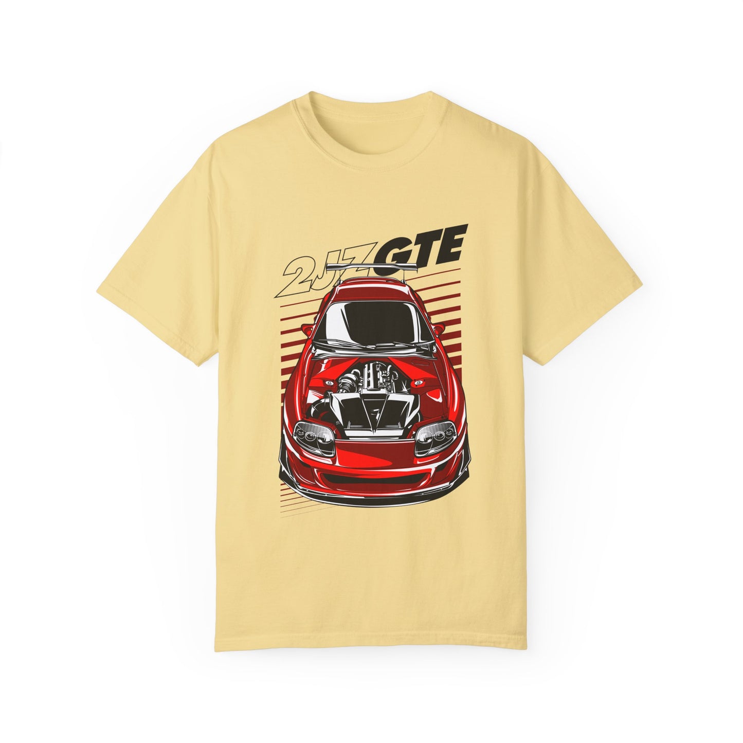 Toyota JZ Engine Car Graphic Unisex T-Shirt - Retro Car Classic Style - CreativeRino