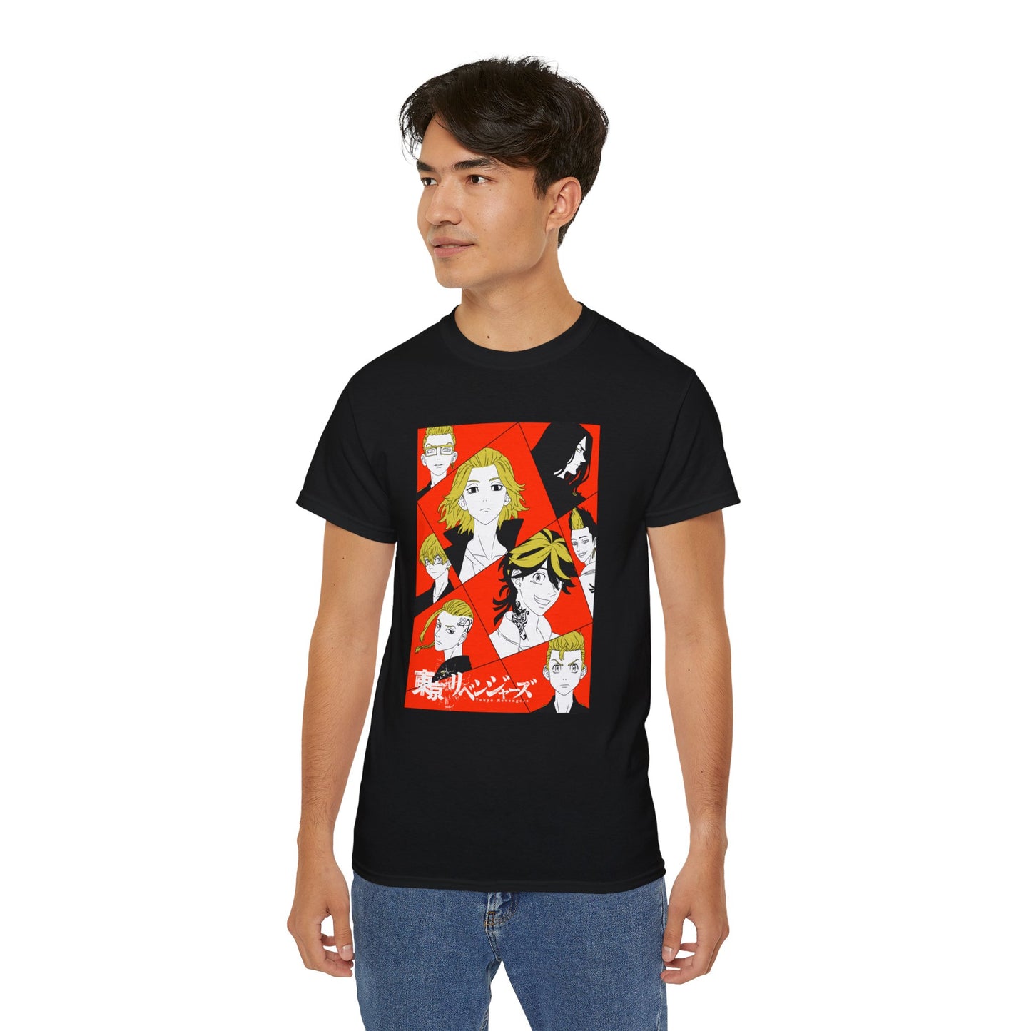 Anime Character Unisex Ultra Cotton Tee - Tokyo Revengers Perfect T-shirt for Fans! - CreativeRino
