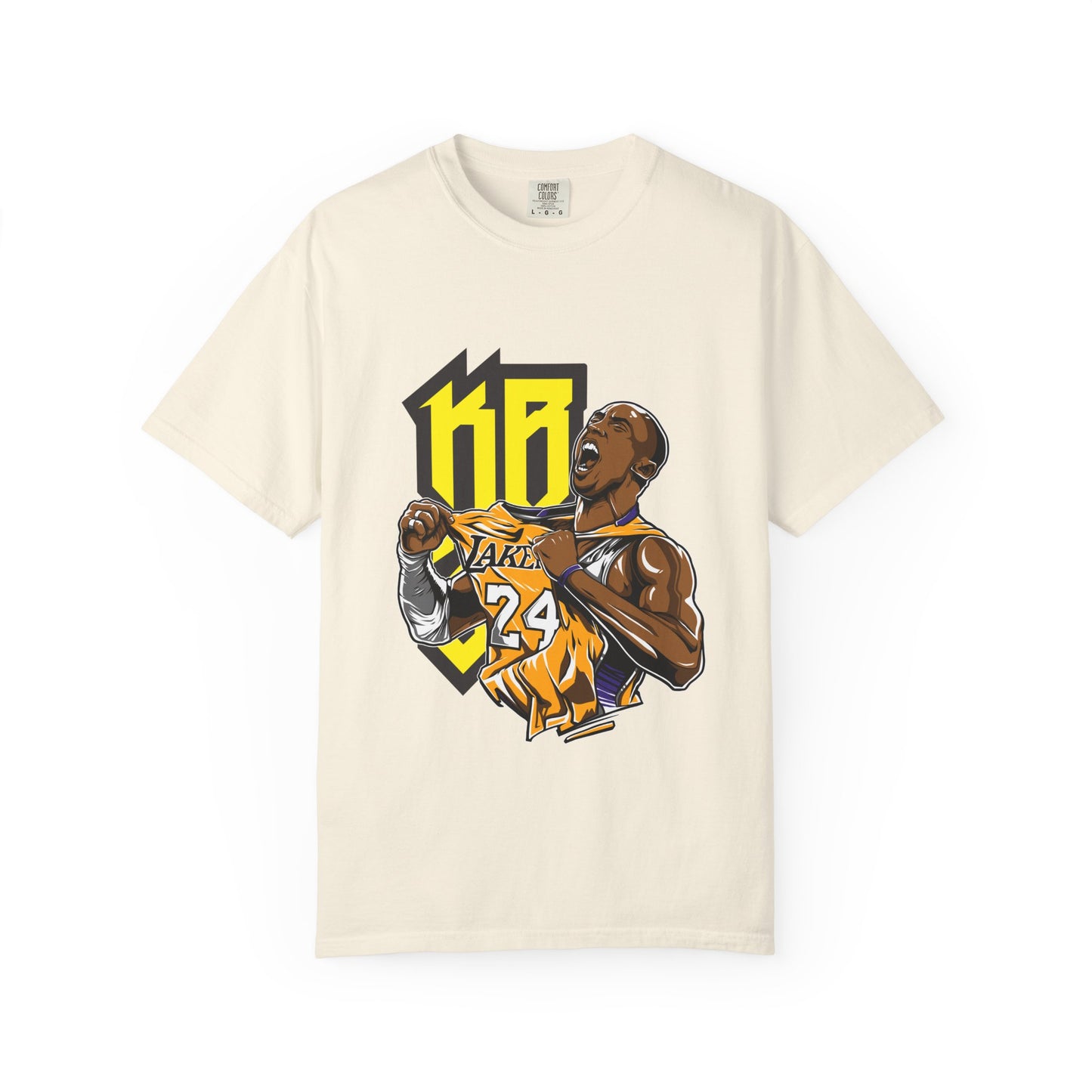 Kobe Bryant Unisex Garment-Dyed T-Shirt | Basketball Fan Tee | Sports Apparel - CreativeRino