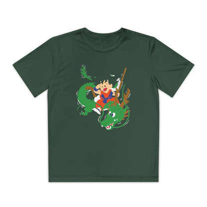 Dragon Ball Youth Tee - Fun and Adventurous Graphic Anime T-shirt for Kids - CreativeRino