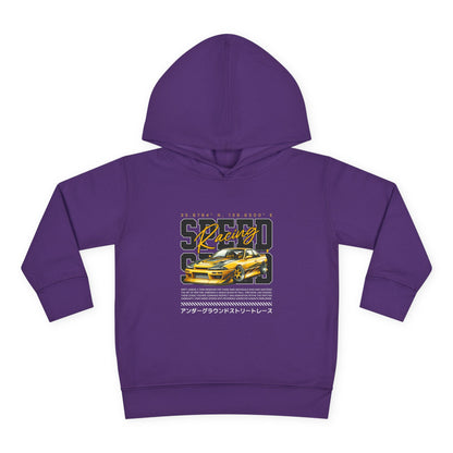 Racing Toddler Pullover Fleece Hoodie - Speed Racer Design - CreativeRino