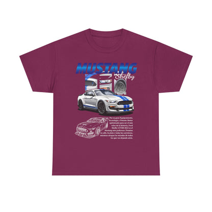 Mustang Shelby Graphic Tee – Perfect T-shirt for Car Enthusiasts - CreativeRino
