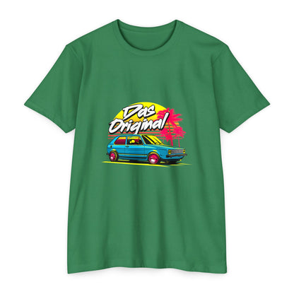 Retro Car Graphic T-Shirt - Das Original - Unisex CVC Jersey - CreativeRino