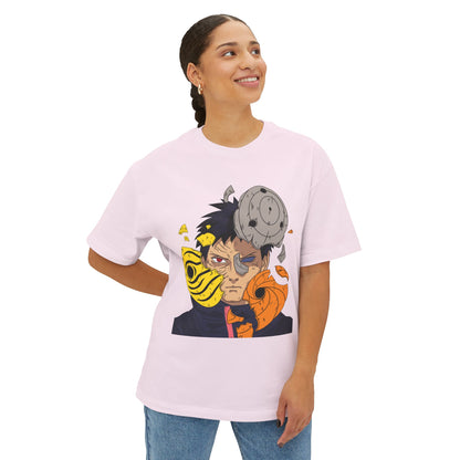Anime-Inspired Oversized Boxy Tee Naruto Graphic T-shirt Design - CreativeRino