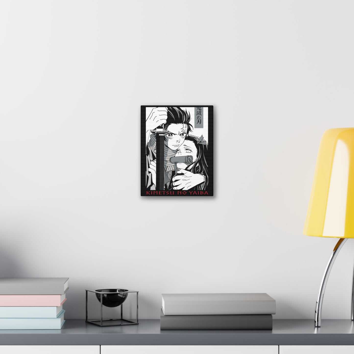 Kimetsu No Yaiba Canvas Art Print - Anime Wall Decor for Fans - CreativeRino