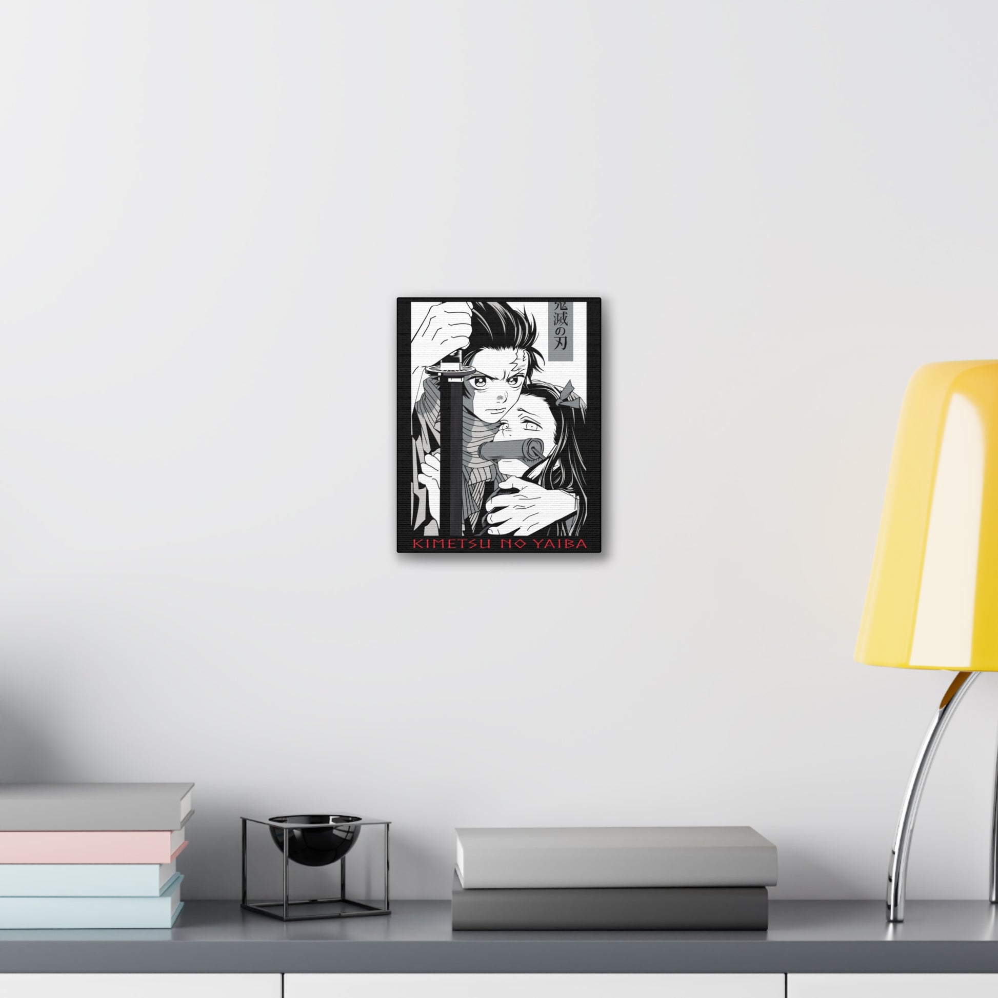 Kimetsu No Yaiba Canvas Art Print - Anime Wall Decor for Fans - CreativeRino