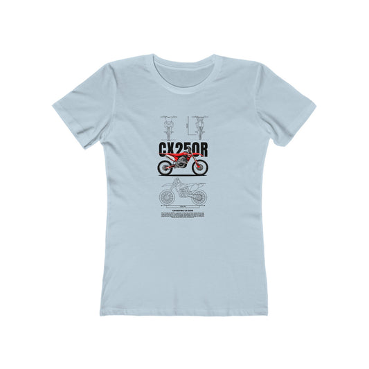 Crossfire CX-250R Motorcycle Lover Women's T-shirt - CreativeRino