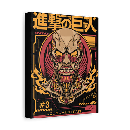 Colossal Titan Canvas Art - Matte Stretched Wall Decor - CreativeRino