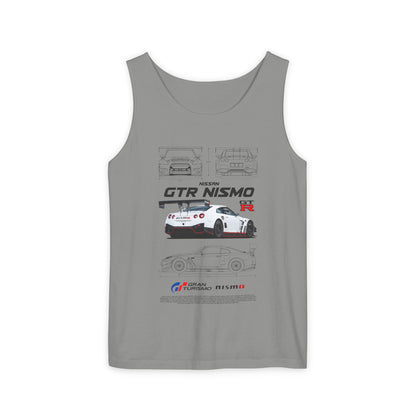 Nissan GTR Nismo Graphic Unisex Tank Top - Perfect T-shirt for Car Enthusiasts - CreativeRino