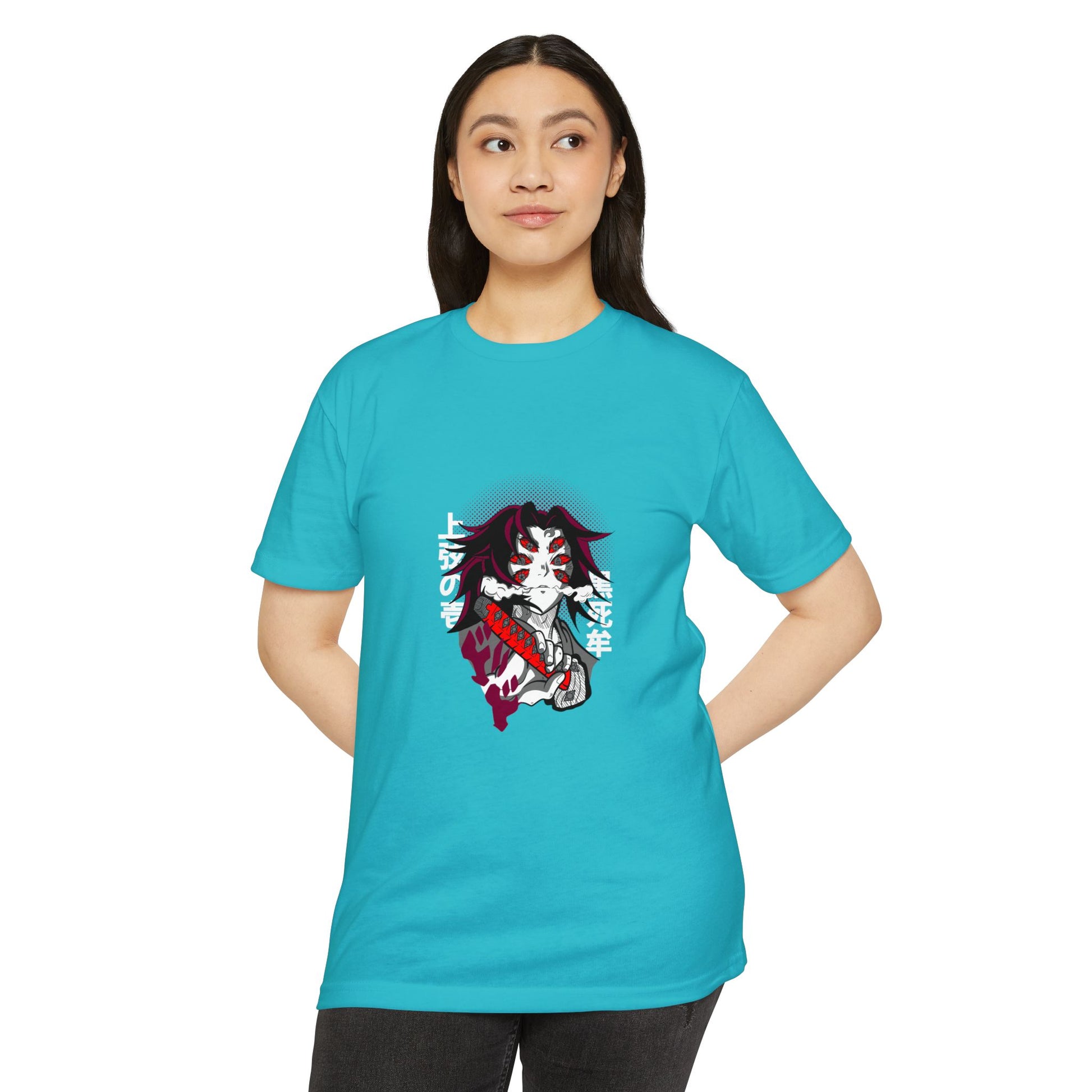 Demon Slayer Unisex CVC Jersey T-shirt - Anime Inspired Graphic Tee - CreativeRino