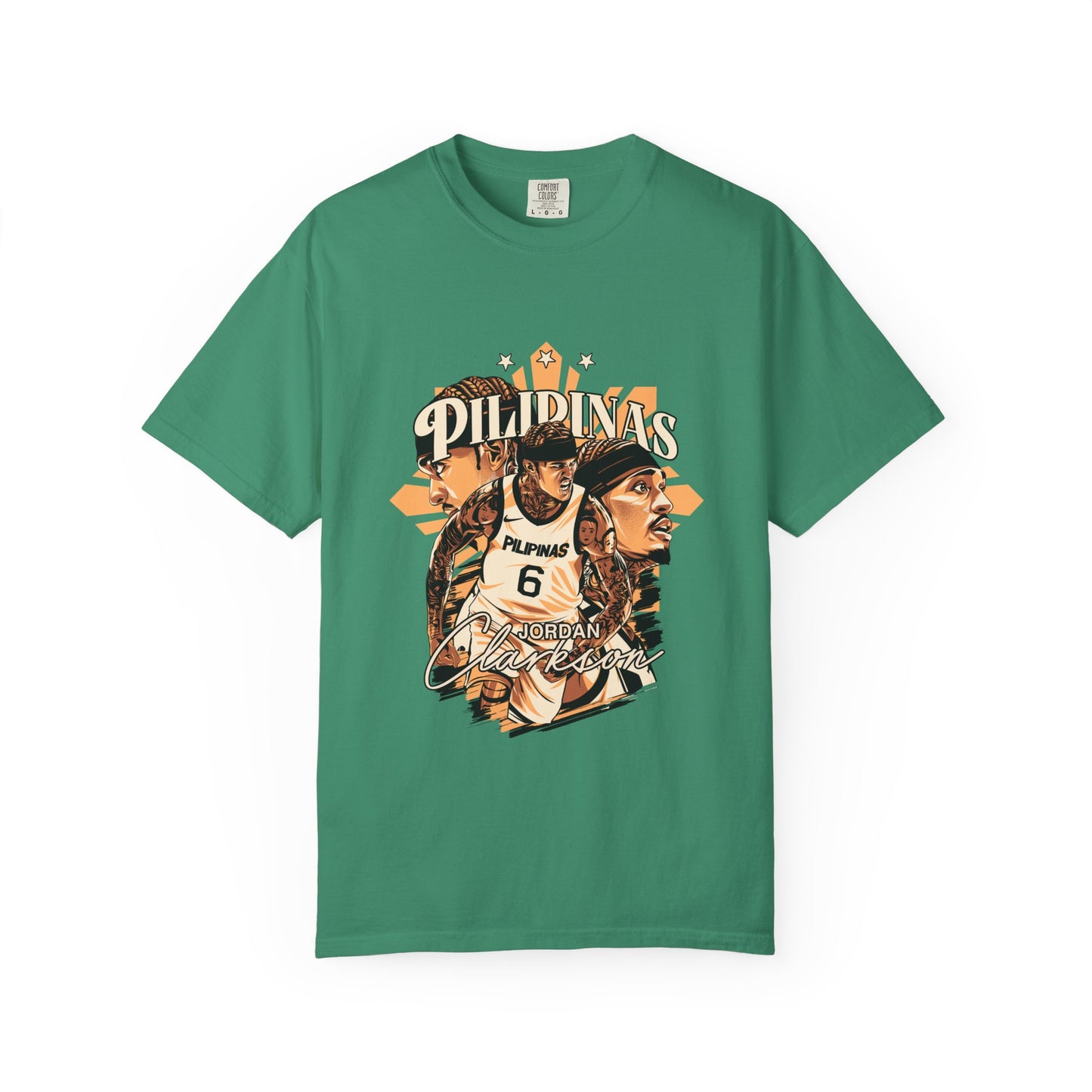 Philippines Graphic T-shirt - Vintage Style for Jordan Clarkson Basketball Fans tee - CreativeRino
