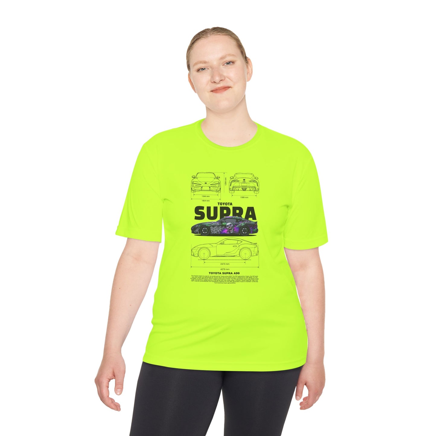 Toyota Supra Unisex Moisture Wicking Tee -  Perfect for Car Enthusiasts
