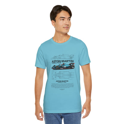 Aston Martin Formula 1 Unisex Jersey Tee - Motorsports Enthusiast Shirt - CreativeRino