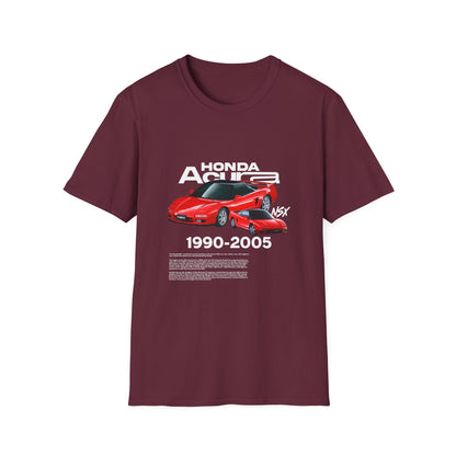 Honda Acura NSX 1990-2005 Unisex T-Shirt - Retro Car Graphic Tee - CreativeRino