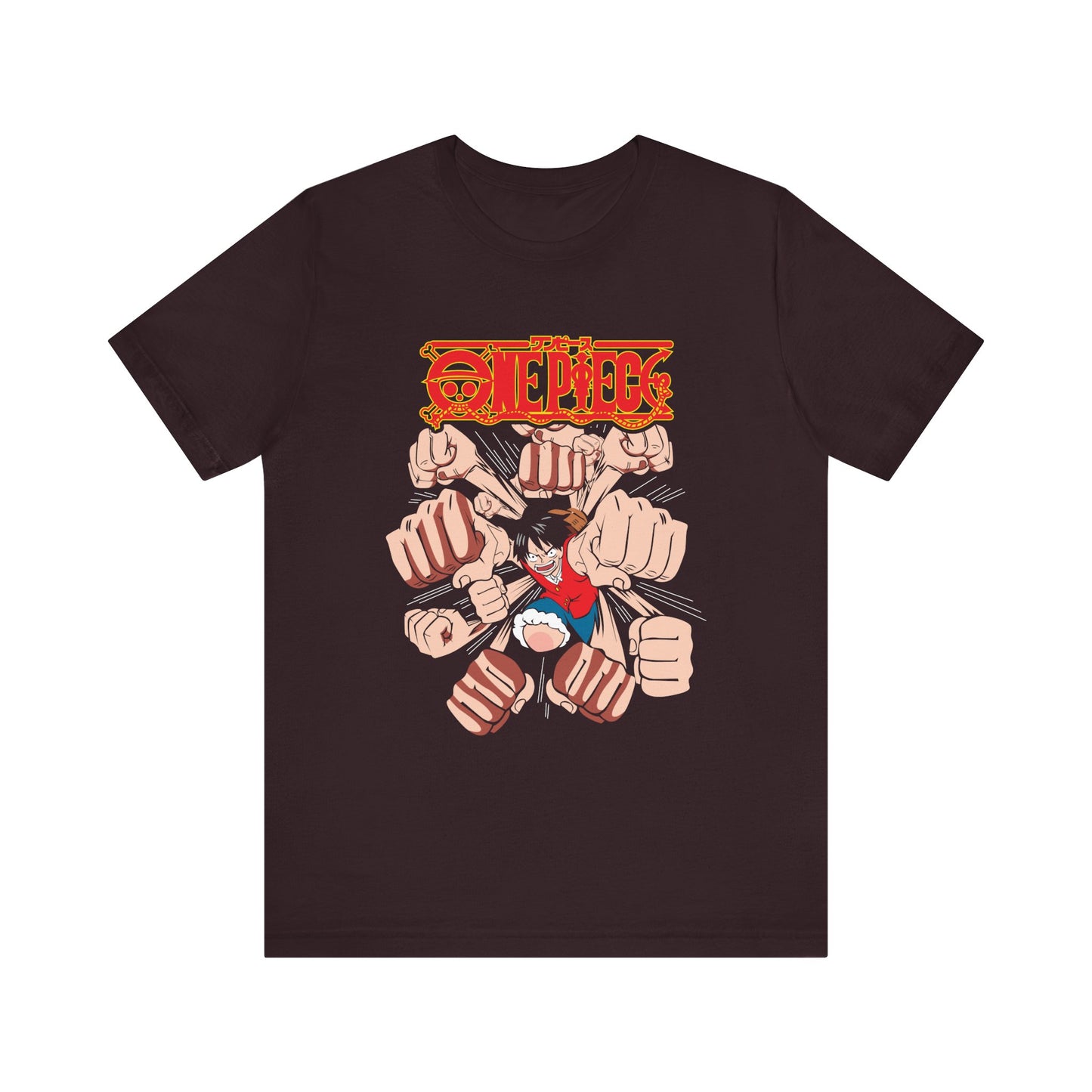 One Piece Style Unisex Short Sleeve Tee - Vibrant Graphic T-shirt for Anime Fans - CreativeRino