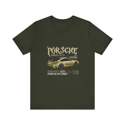 Porsche 911 Turbo Graphic Tee for Car Enthusiasts - CreativeRino