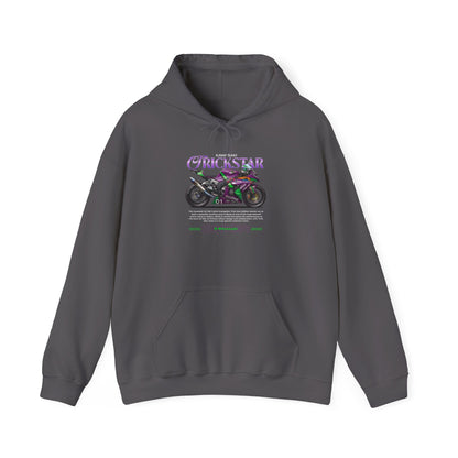 Kawasaki ZX10R Unisex Heavy Blend™ Hooded Sweatshirt - Trickstar Motorcycle Design - CreativeRino