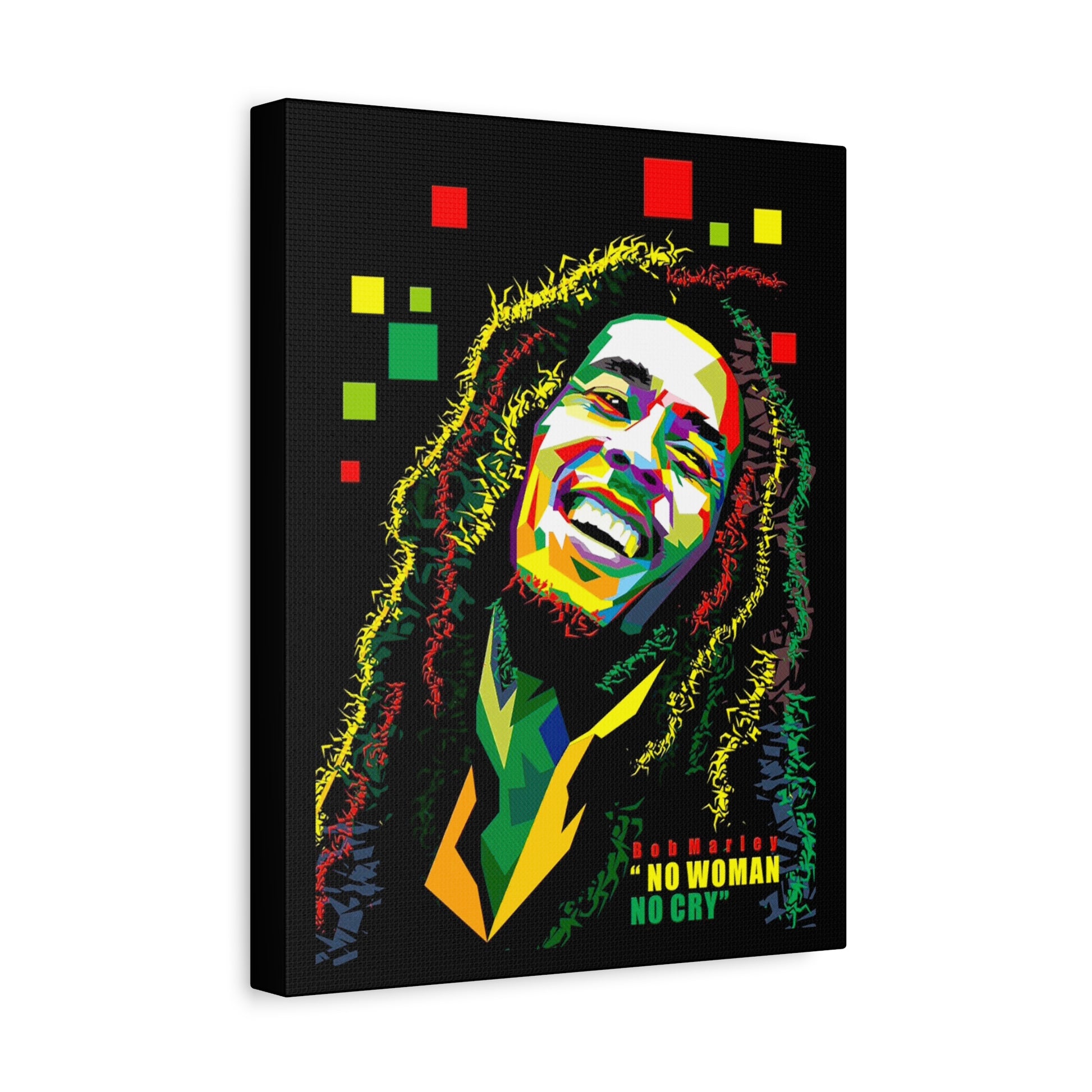 Bob M Matte Canvas, Stretched, 1.25" Canvas Wall Decor - CreativeRino