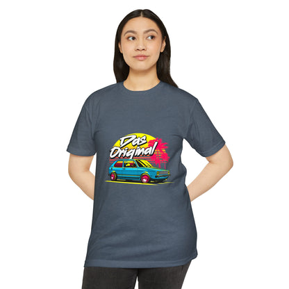 Retro Car Graphic T-Shirt - Das Original - Unisex CVC Jersey - CreativeRino