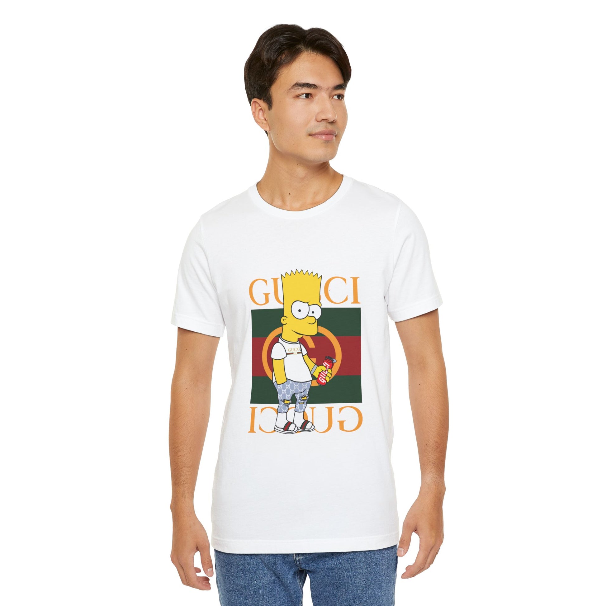 Gucci Bart Simpson Unisex Jersey T-Shirt - CreativeRino