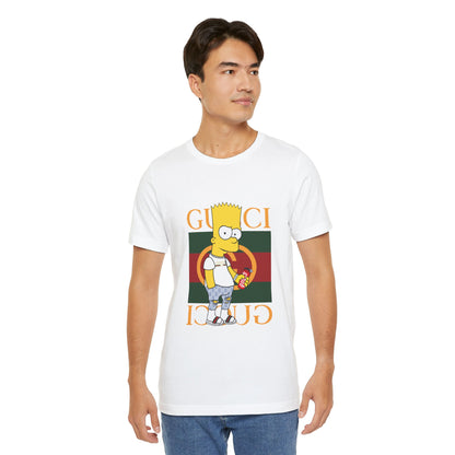 Gucci Bart Simpson Unisex Jersey T-Shirt - CreativeRino