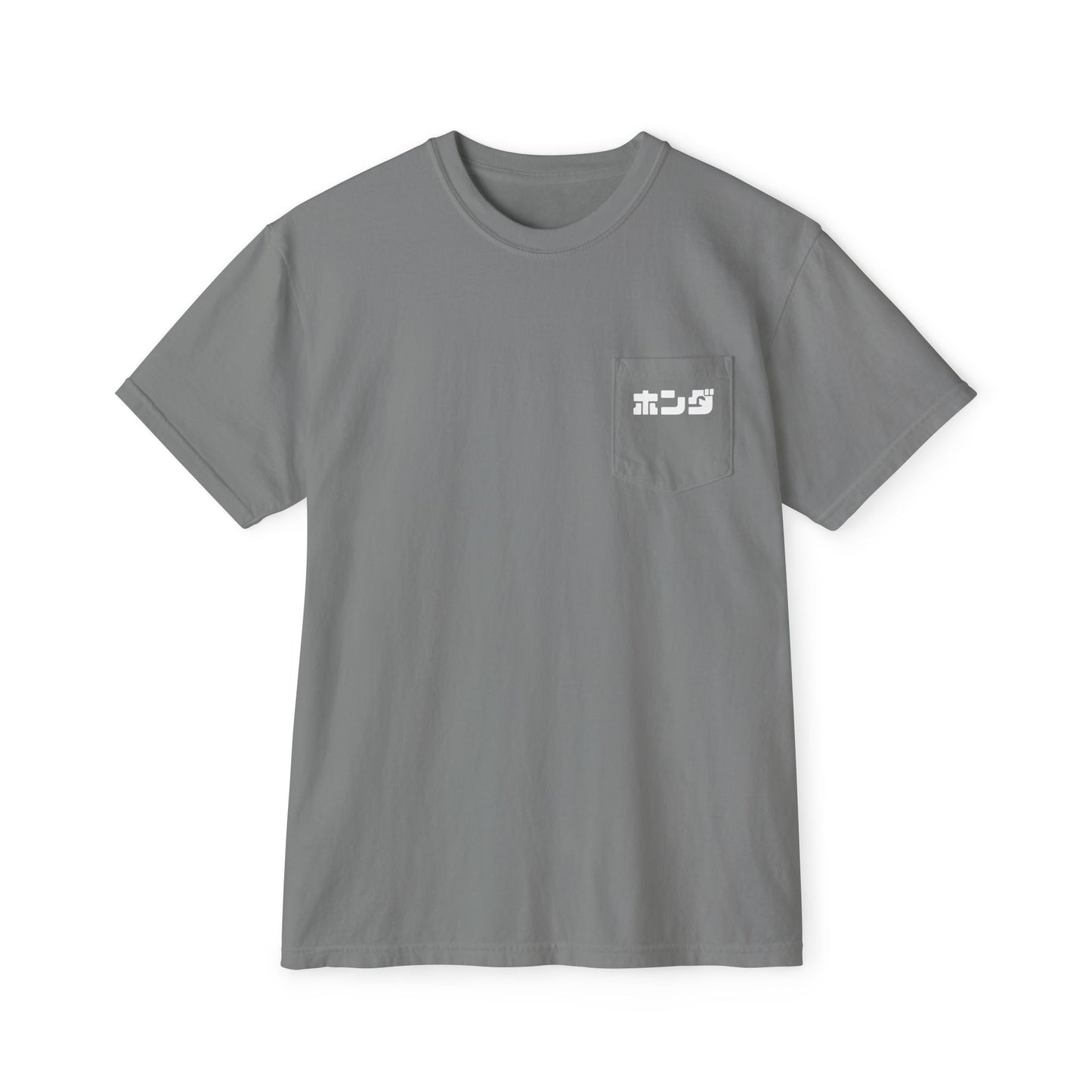 Honda Japanese Unisex Garment-Dyed Pocket T-Shirt - Casual Style for Everyday Comfort - CreativeRino