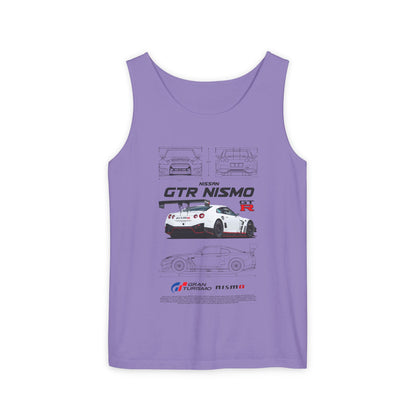 Nissan GTR Nismo Graphic Unisex Tank Top - Perfect T-shirt for Car Enthusiasts - CreativeRino