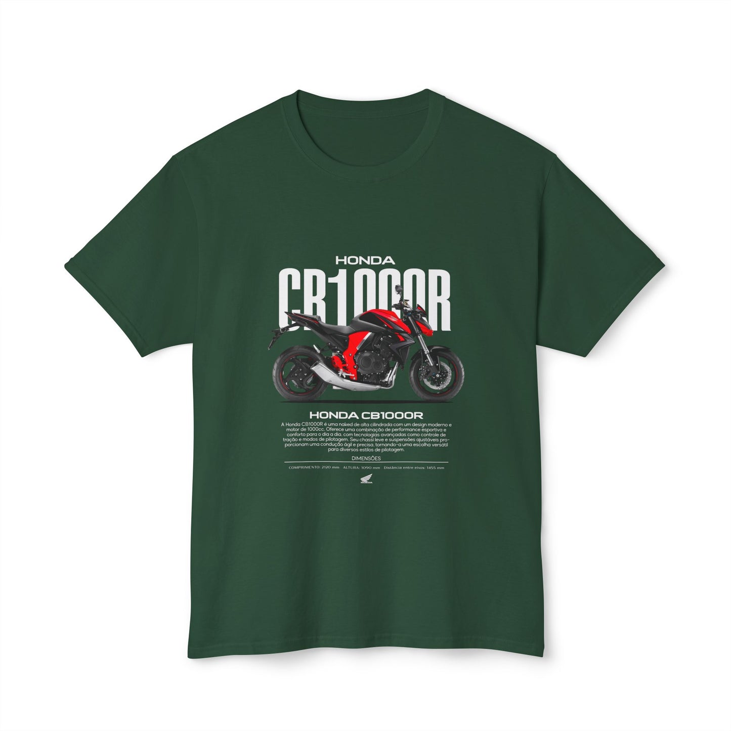 Honda CBR650R Unisex HD Cotton™ T-shirt | Motorcycle Enthusiast Apparel - CreativeRino