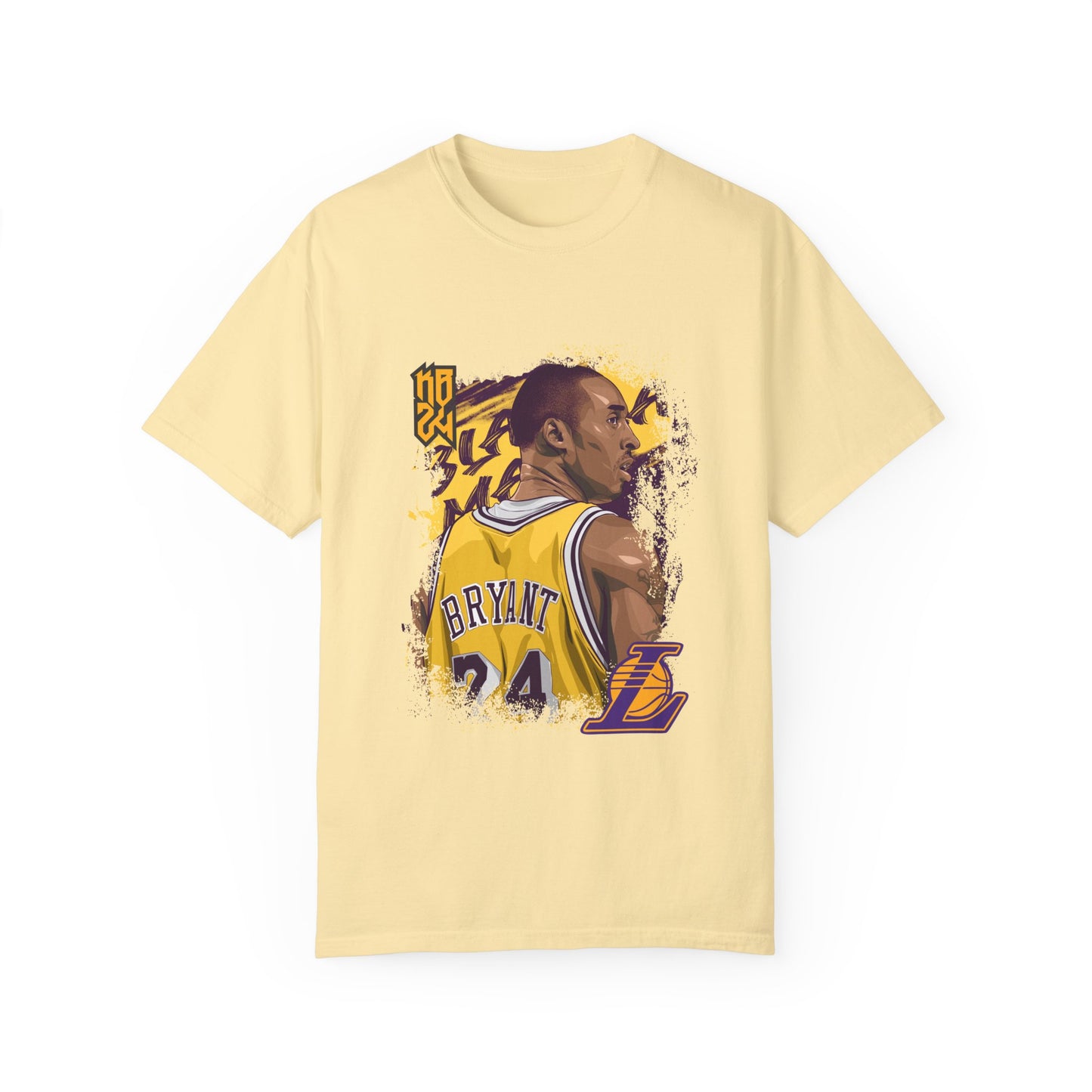 Kobe Bryant Tribute Unisex Garment-Dyed T-shirt Basketball Tee - CreativeRino