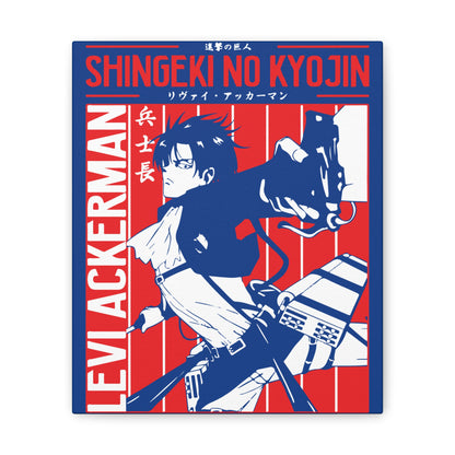 Anime Art Canvas Print - Attack on Titan Inspired - CreativeRino