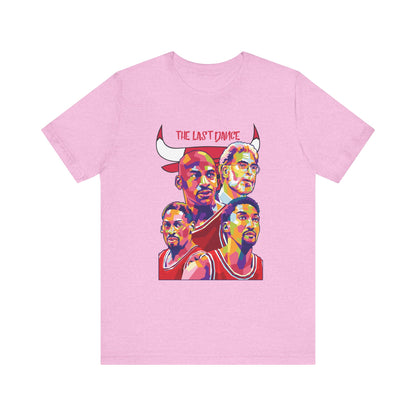 Unisex chicago bulls Jersey Short Sleeve Tee Basketball T-shirt - CreativeRino