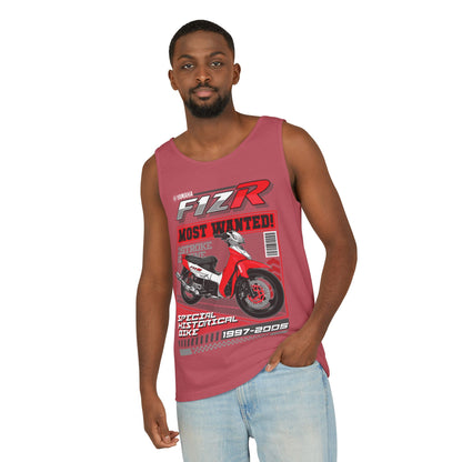 Yamaha FIZR Unisex Motorcycle Vintage Tank Top - CreativeRino
