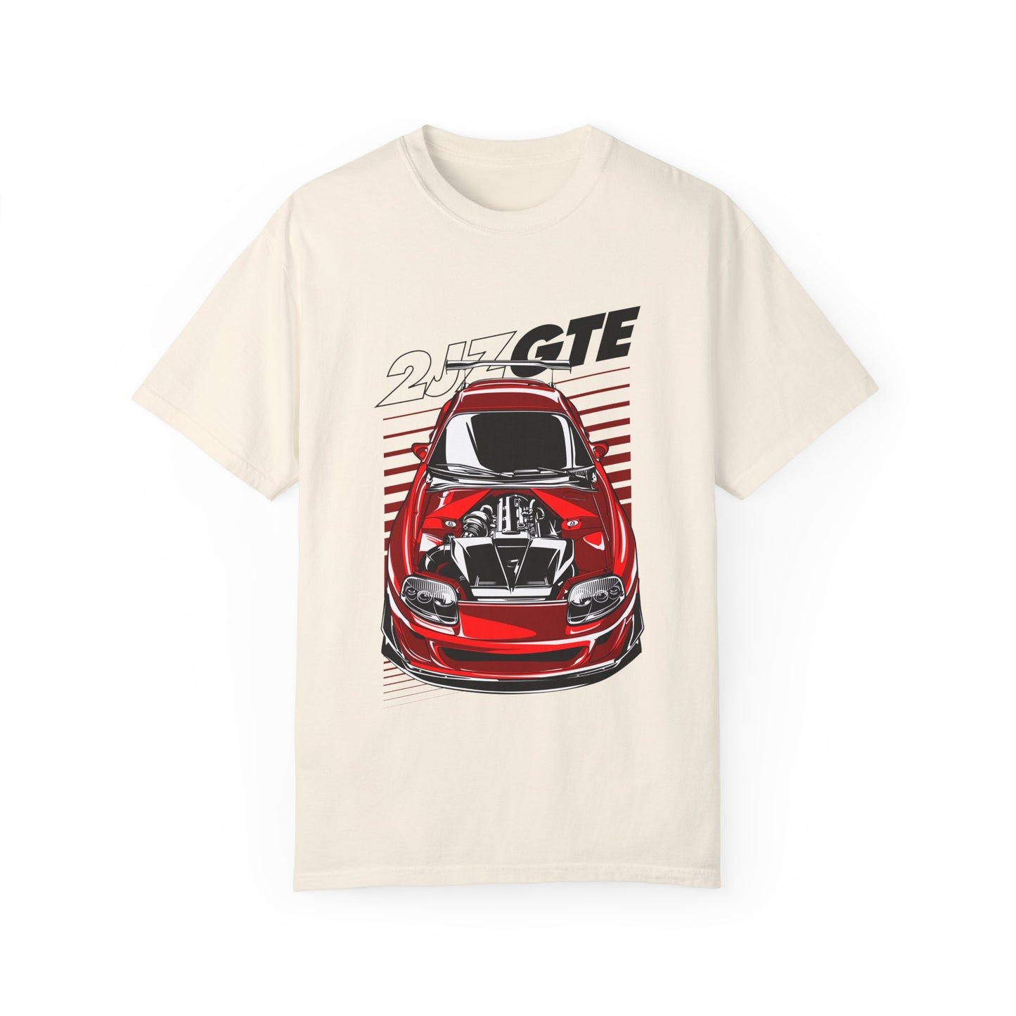 Toyota JZ Engine Car Graphic Unisex T-Shirt - Retro Car Classic Style - CreativeRino