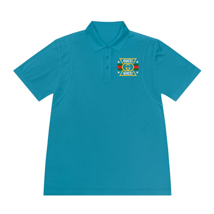 Stylish Men's Sport Polo Shirt with GUCCI Logo - Perfect for Active Lifestyle - CreativeRino