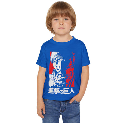 Anime Inspired Toddler T-shirt – Attack on Titan Graphic Tee - CreativeRino