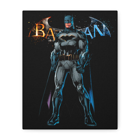 Batman Matte Canvas Wall Art - Stretched 1.25" - CreativeRino