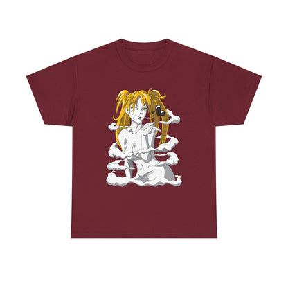 Anime-Inspired Unisex Heavy Cotton Tee - Naruto T-shirt Design - CreativeRino