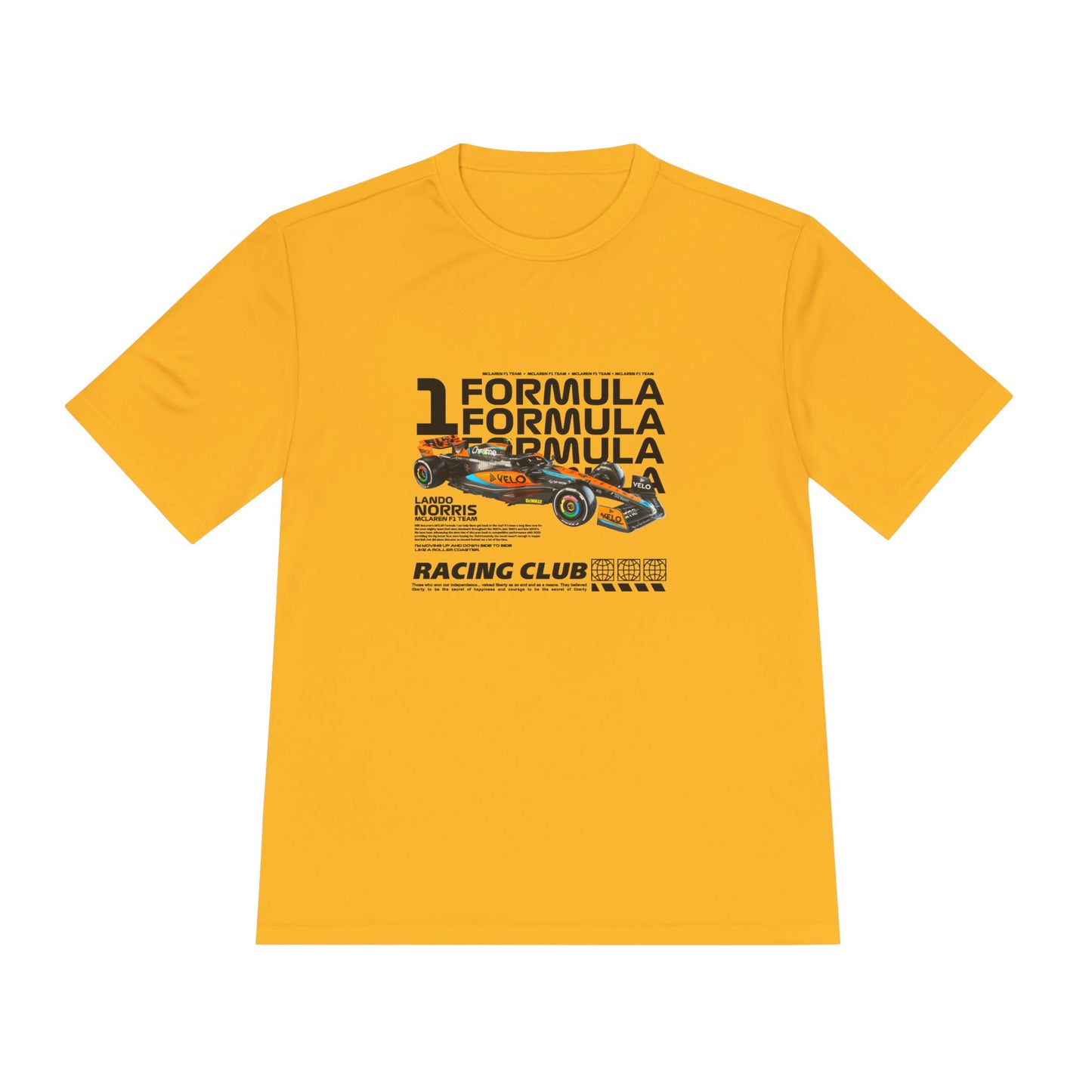 Formula Racing Club Tee Unisex Moisture Wicking T-shirt - CreativeRino