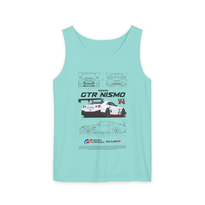 Nissan GTR Nismo Graphic Unisex Tank Top - Perfect T-shirt for Car Enthusiasts - CreativeRino