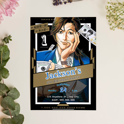 Trillion Game Birthday Invitation Template - CreativeRino
