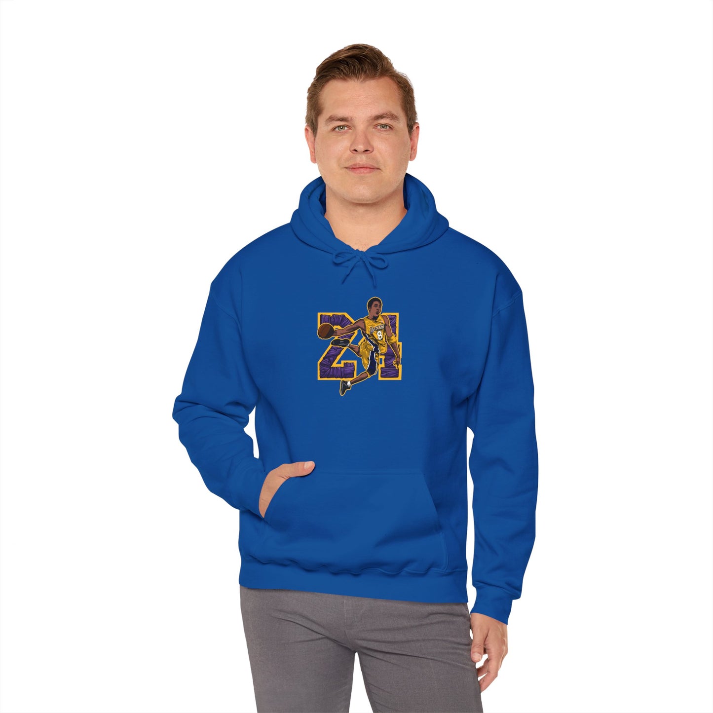 Kobe Bryant Basketball Star Hoodie - Vintage Sports Sweatshirt - CreativeRino
