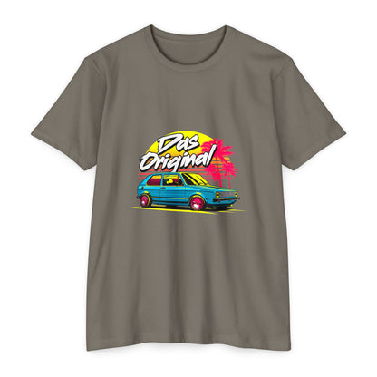 Retro Car Graphic T-Shirt - Das Original - Unisex CVC Jersey - CreativeRino