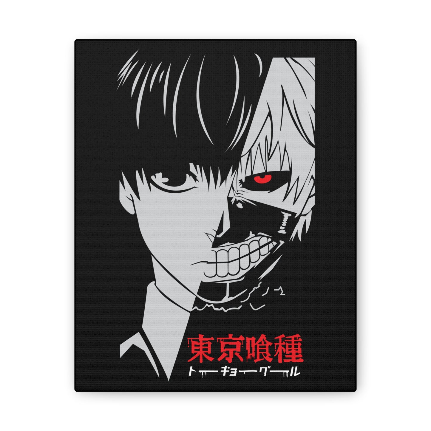 Tokyo Ghoul Art Canvas Print - Anime Wall Decor for Fans - CreativeRino