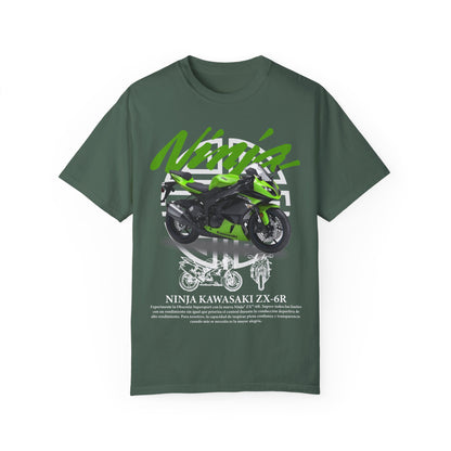 Ninja Kawasaki Z X-6R Unisex T-Shirt - Perfect for Motorcycle Enthusiasts - CreativeRino