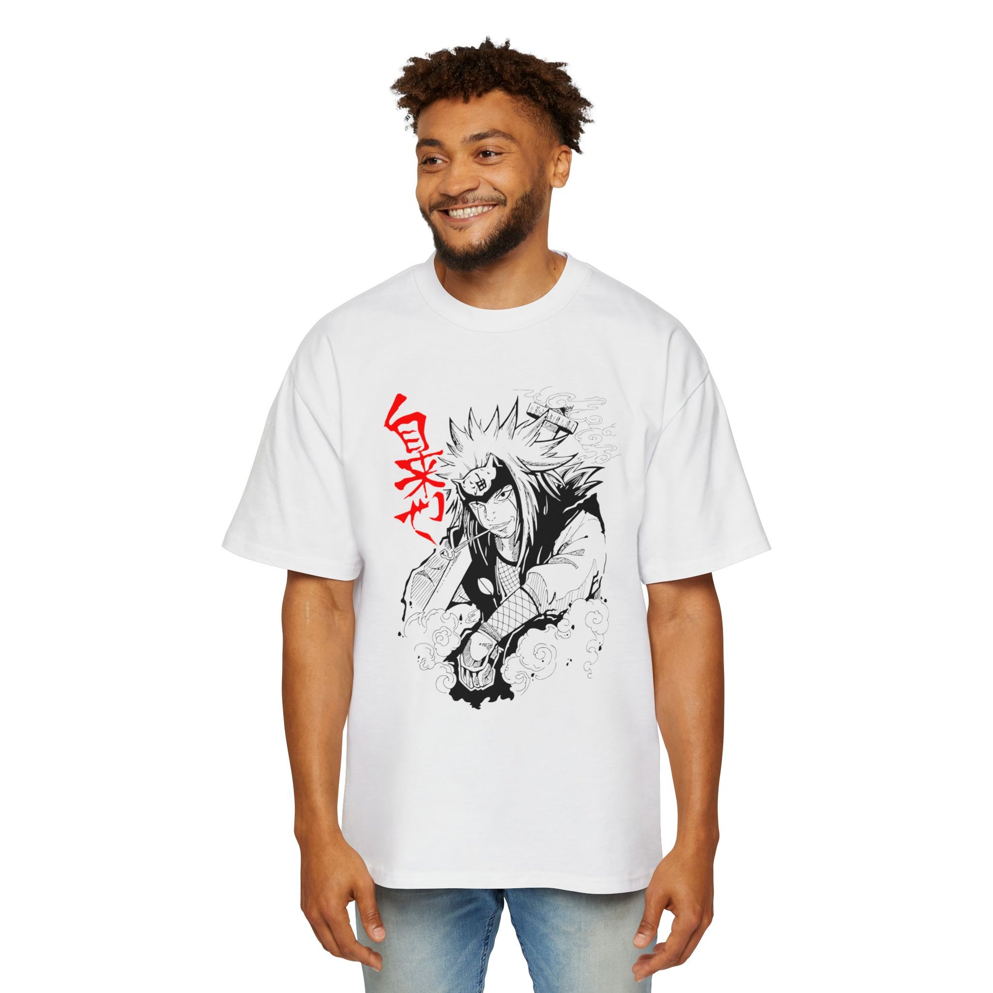Naruto  Inspired Oversized Tee - Perfect T-shirt for Fans and Casual Wear - CreativeRino