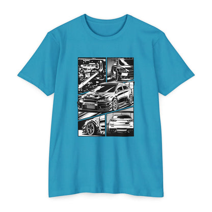 Stylish Car Enthusiast T-Shirt - Unisex CVC Jersey Design - CreativeRino