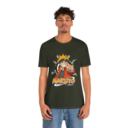 Naruto Graphic Unisex Jersey Tee – Anime T-shirt Fan Apparel - CreativeRino