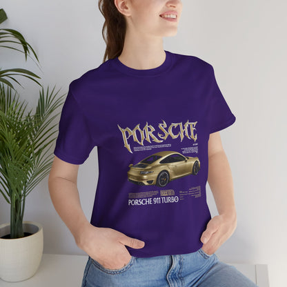 Porsche 911 Turbo Graphic Tee for Car Enthusiasts - CreativeRino