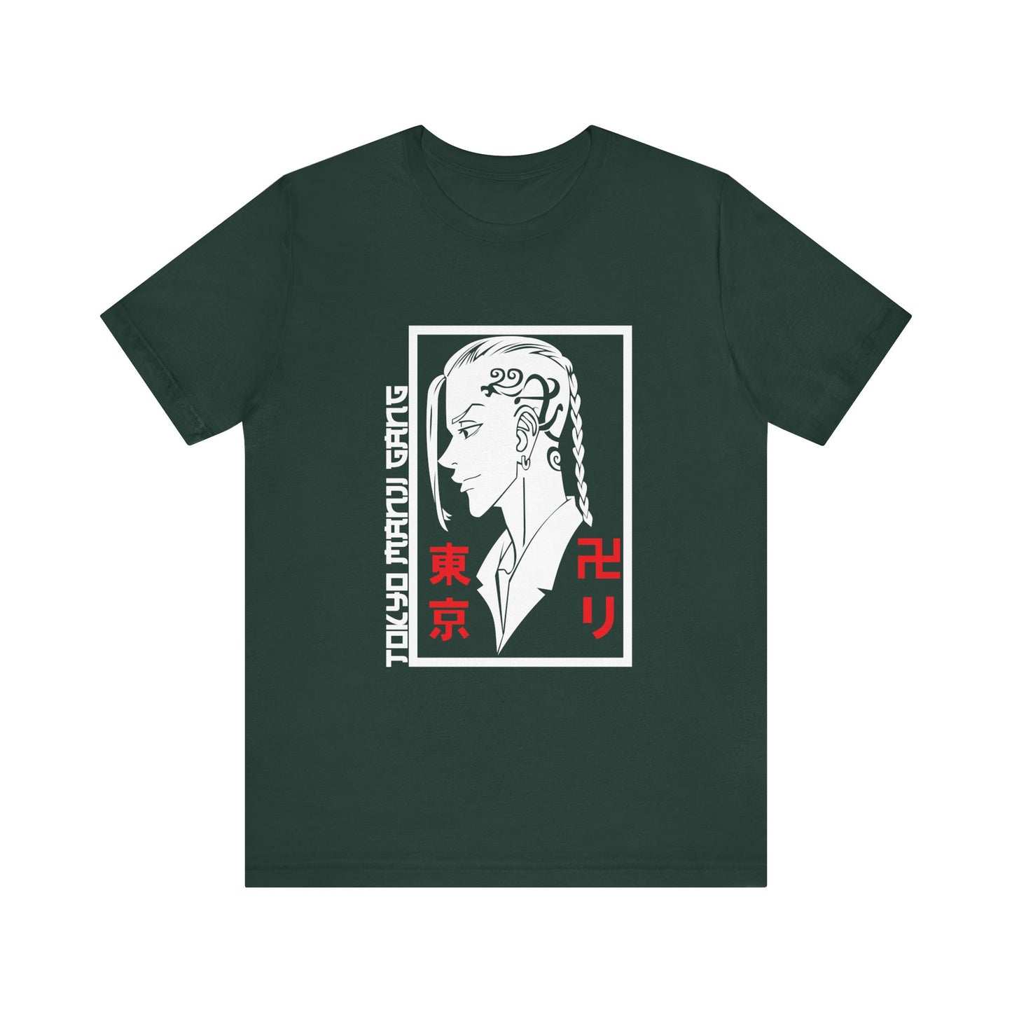 Tokyo Street Gang Graphic Tee - Unisex Short Sleeve Anime T-Shirt - CreativeRino