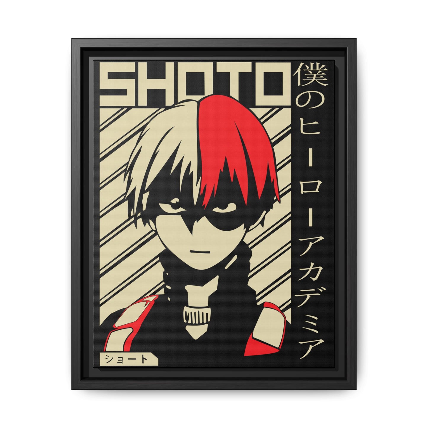 My Hero Academia Framed Multi-Color Anime Canvas Art - CreativeRino